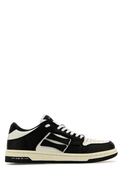 Amiri Skel Panelled Low In Black