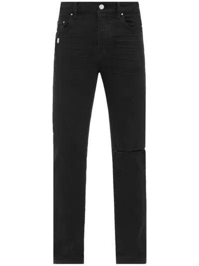 Amiri Slash Jeans In Black