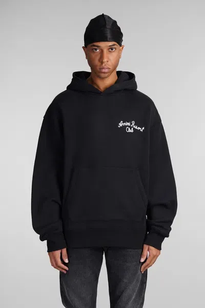 Amiri Sweatshirt In Black Cotton