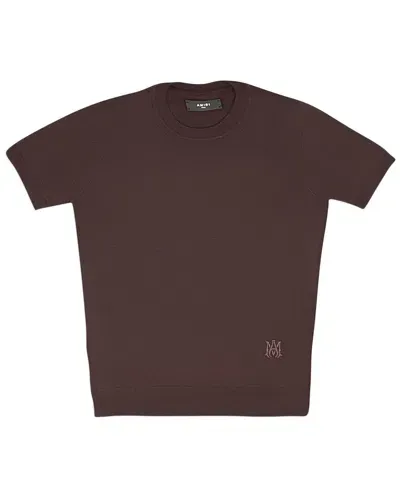 Amiri T-shirt In Brown