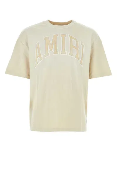 Amiri T-shirt In Beige O Tan