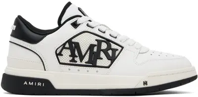 Amiri White & Black Classic Low Sneakers In White Black