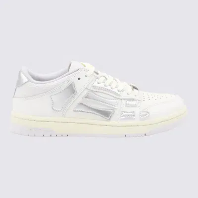 Amiri White Leather Sneakers