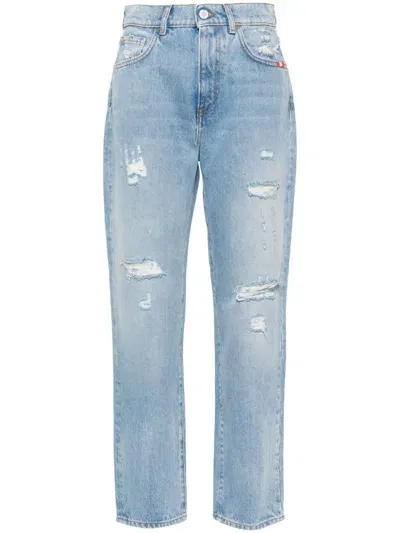 Amish Lizze Jeans In Grey