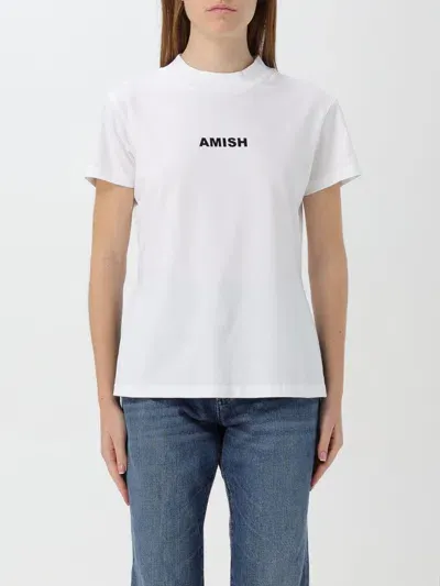 Amish T-shirt  Woman Color White In Weiss