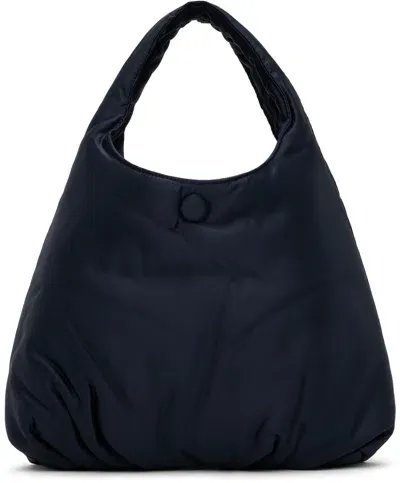 Amomento Navy Silky Padded Bag