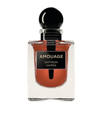 Amouage Saffron Hamra Attar Pure Perfume Oil In White