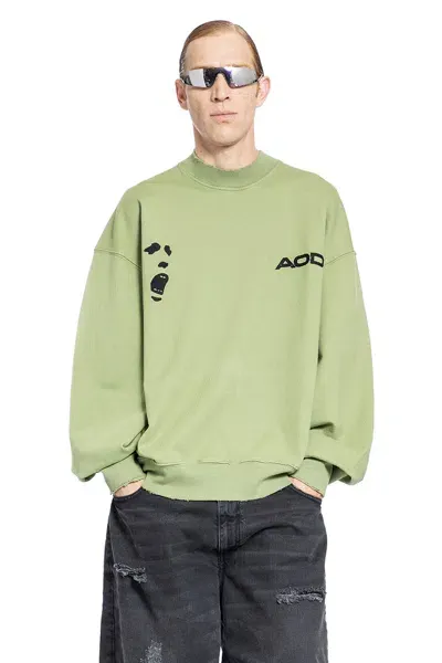 An Other Date Man Green Sweatshirts