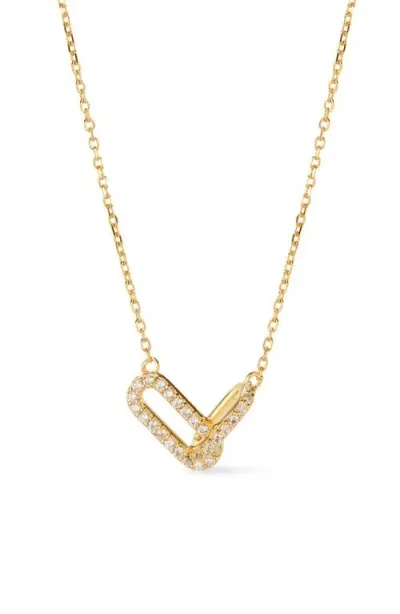 Ana Luisa Chain Link Necklace In Gold