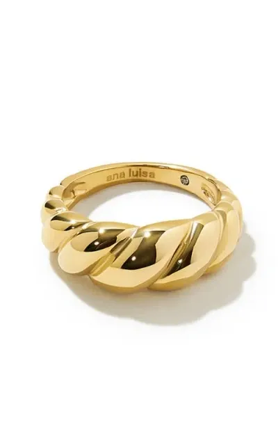 Ana Luisa Gold Twist Ring