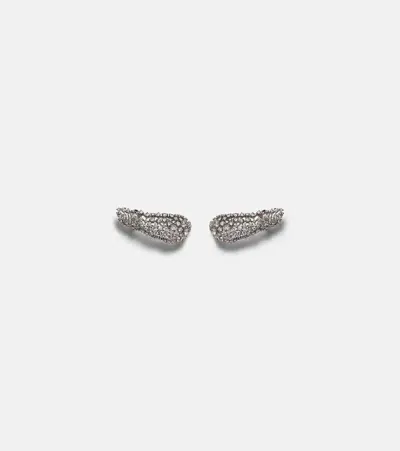 Ananya Scatter 18kt White Gold Earrings With Diamonds In Metallic