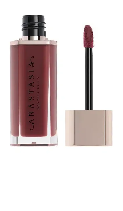 Anastasia Beverly Hills Lip Velvet In Pomegranate