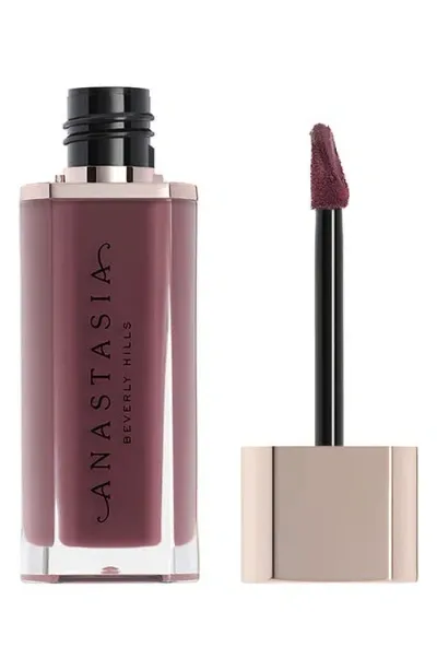 Anastasia Beverly Hills Lip Velvet Liquid Lipstick In Blackberry