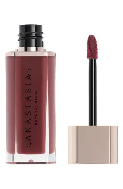 Anastasia Beverly Hills Lip Velvet Liquid Lipstick In Pomegranite