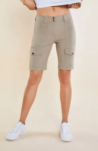 Anatomie Apiedi Cargo Shorts In Khaki