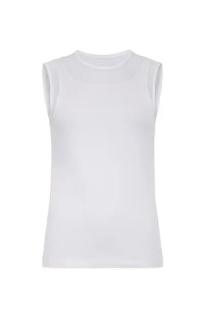 Anatomie Flo Pima Cotton Tank In White