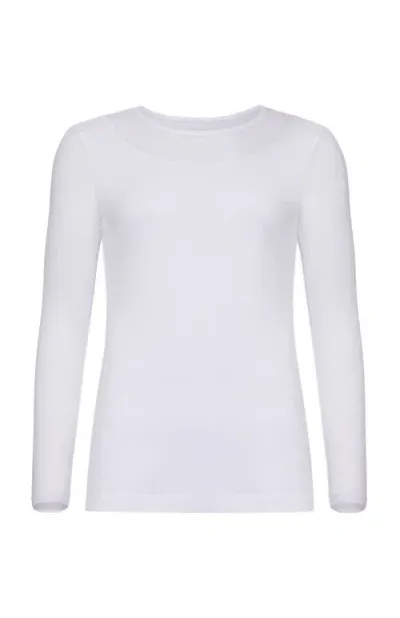 Anatomie Kim Mesh-sleeve Top In White