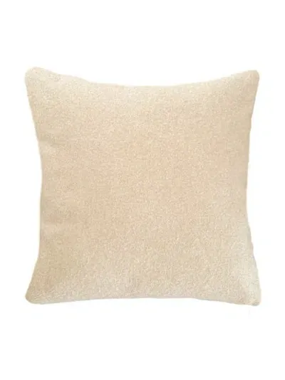 Anaya Boucle Indoor Outdoor Pillow In Beige