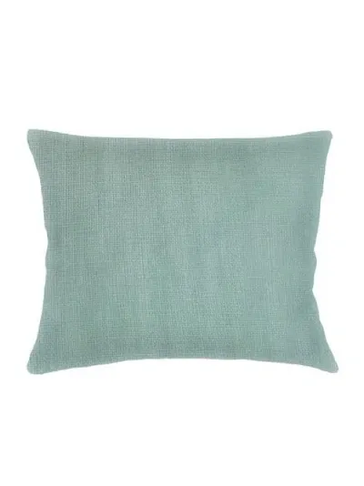 Anaya So Soft Linen Dutch Euro Pillow Down Insert In Mint Green