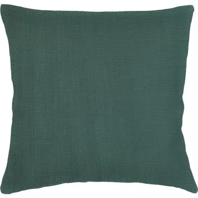 Anaya So Soft Linen Euro Pillow Down Insert In Emerald Green