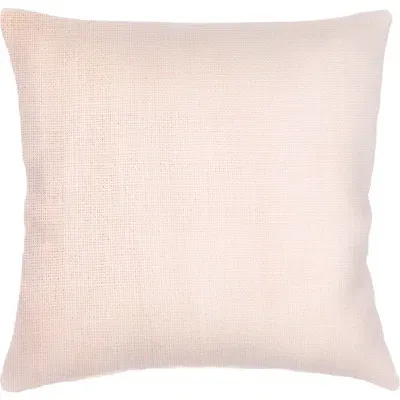 Anaya So Soft Linen Euro Pillow Down Insert In Light Pink