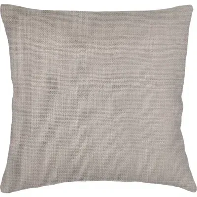 Anaya So Soft Linen Euro Pillow Down Insert In Rustic Beige