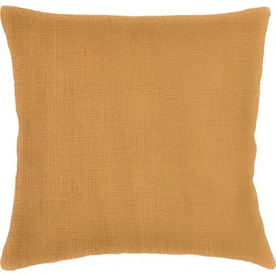 Anaya So Soft Linen Euro Pillow Down Insert In Tuscan Yellow