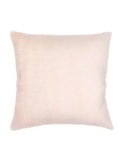 Anaya So Soft Linen Pillow Down Alternative Insert In Light Pink