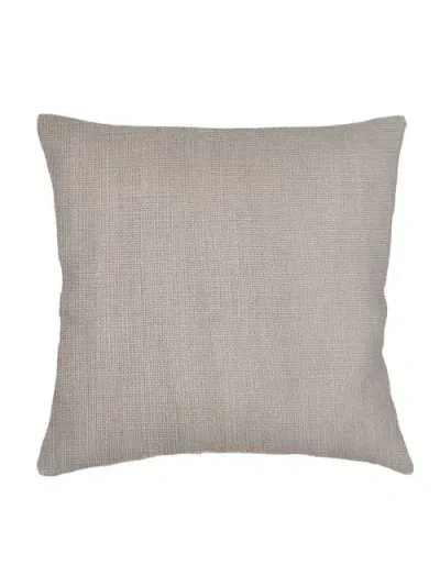 Anaya So Soft Linen Pillow Down Alternative Insert In Rustic Beige