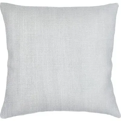 Anaya So Soft Linen Pillow Down Insert In Light Grey