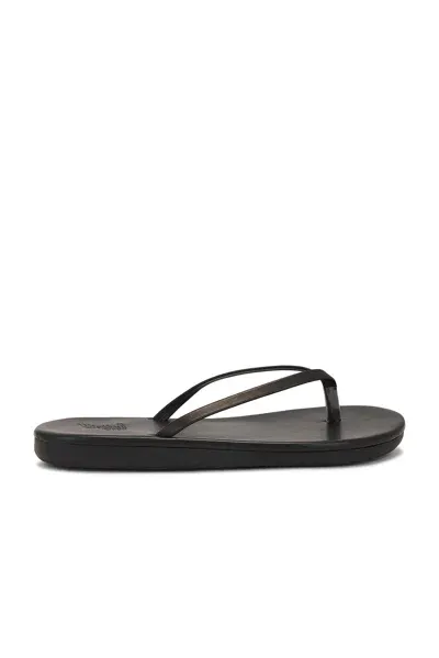 Ancient Greek Sandals Saionara Flip Flop In Black