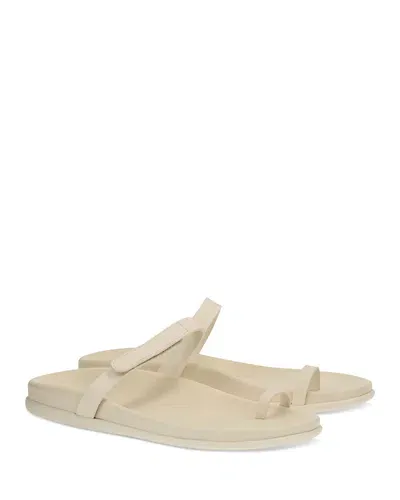 Ancient Greek Sandals Dokos Leather Slides In Off White