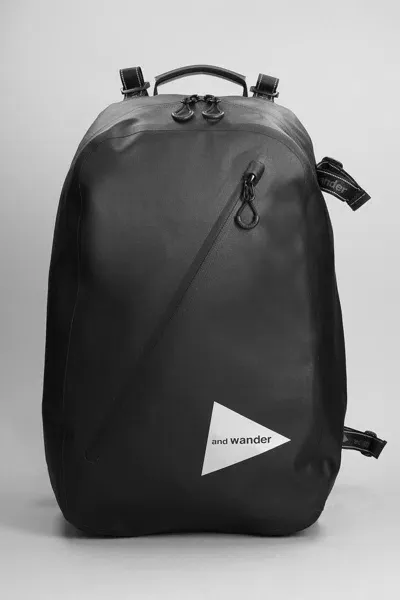 And Wander Backpack In Black