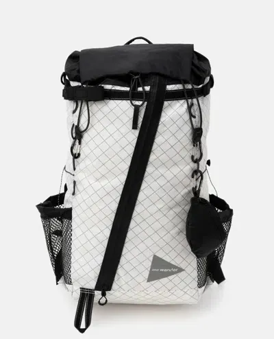 And Wander Ecopak 30l Backpack In White