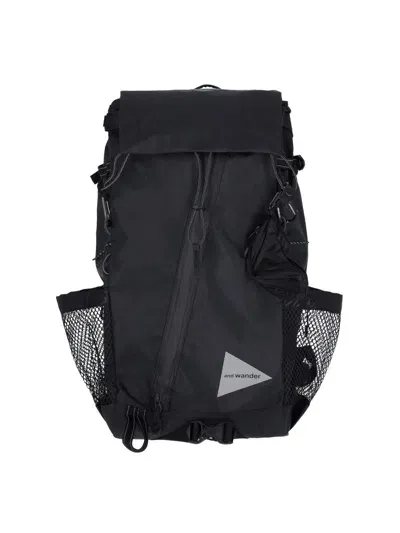 And Wander 'ecopak' Backpack In Black  