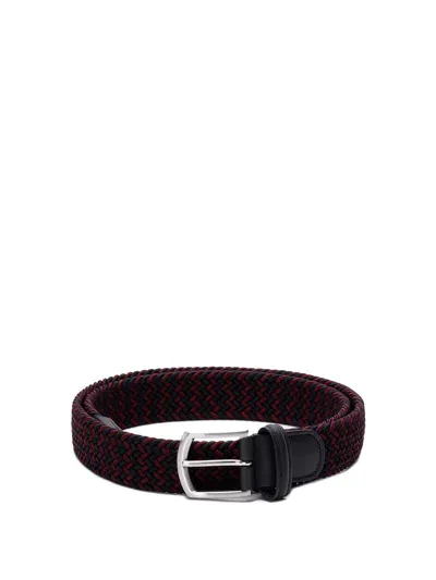 Anderson's Classic Anderson`s Multicolour Elastic Woven Belt