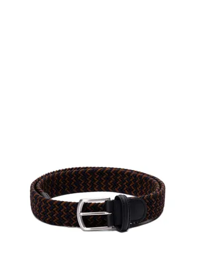 Anderson's Classic Anderson`s Multicolour Elastic Woven Belt