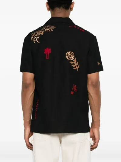 Andersson Bell April-embroidery Shirt In Black