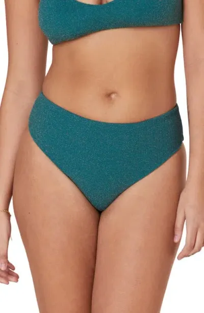 Andie The '90s High Waist Bikini Bottoms In Ceramic