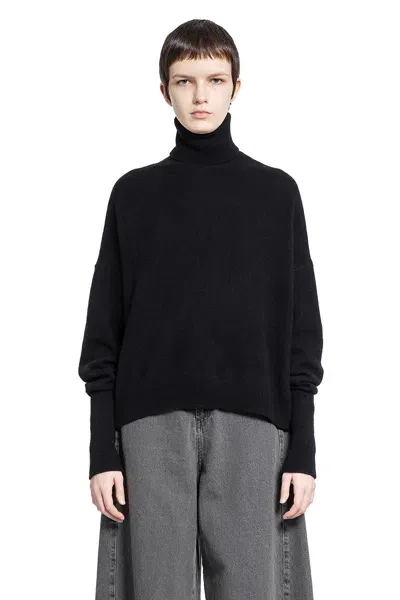 Andrea Ya' Aqov Woman Black Knitwear