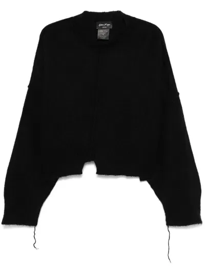 Andrea Ya'aqov Crew-neck Sweater In 黑色