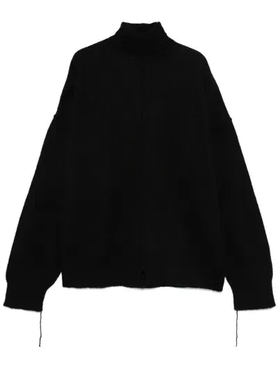 Andrea Ya'aqov Roll-neck Sweater In Black