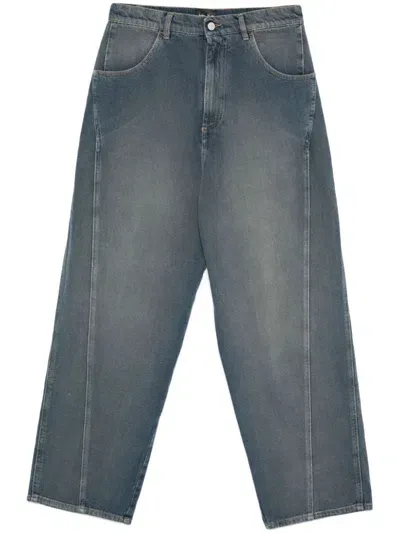 Andrea Ya'aqov Wide-leg Jeans In Blue