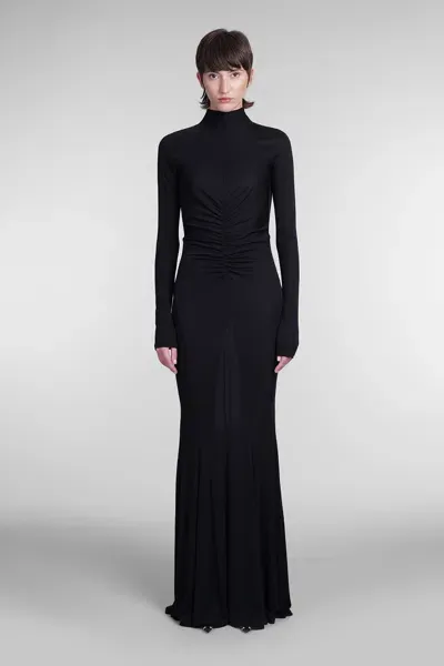 Andreädamo Dress In Black Viscose