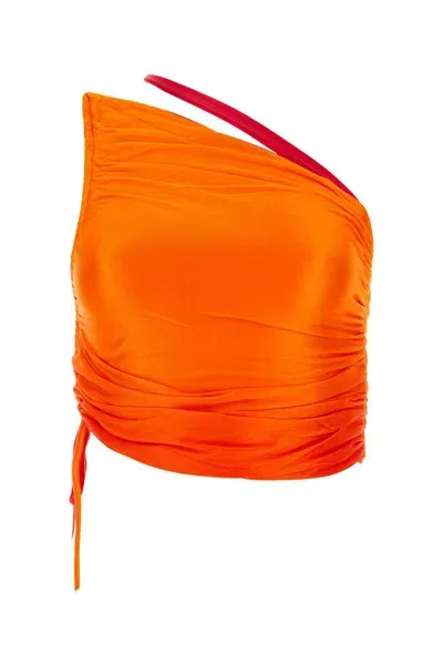 Andreädamo Topwear In Orange