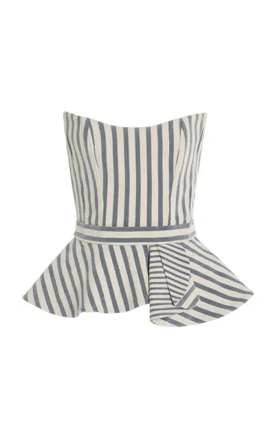 Andres Otalora Exclusive Striped Top