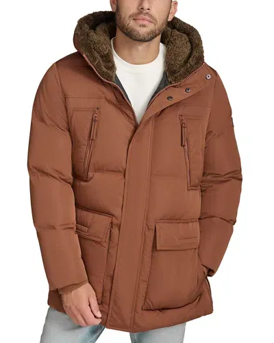 Andrew Marc Mackay Jacket In Copper