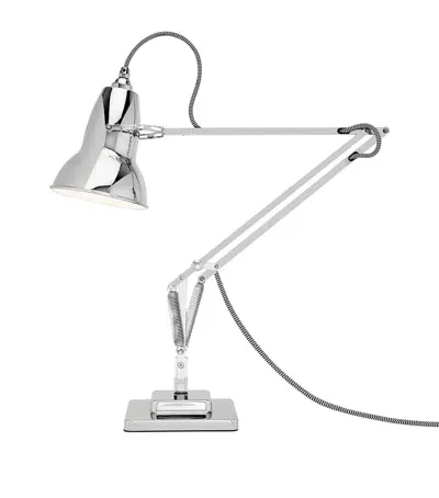 Anglepoise Aluminium Original 1227 Desk Lamp In Metallic