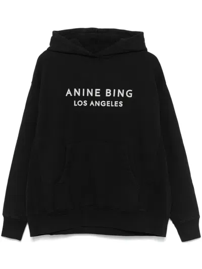 Anine Bing Alto Hoodie In Black