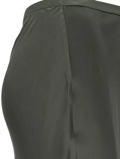 Anine Bing Bar Midi Skirt In Green